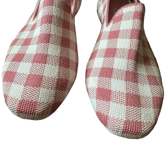 Rothys | Size 7.5 Marta Ferri Collab Gingham Primrose Check Loafers Preppy - Picture 8 of 14
